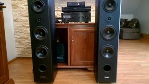 Yamaha AS 701 i kolumny Tonsil Maestro II 180 Yamaha BD - S677