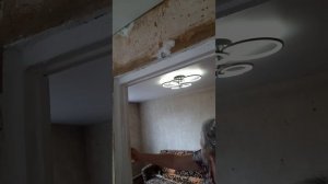 Монтаж натяжного потолка!