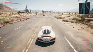 White Rayfield Caliburn Cyberpunk 2077 Buy Vehicle Sportscar