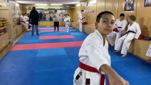 КРАСНЫЙ ПОЯС КАРАТЭ ЭКЗАМЕН