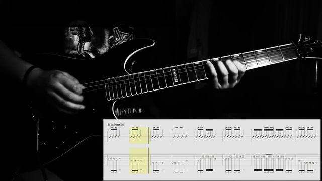 Death - Misanthrope ( Including Solo )[Guitar Cover/TABS on Video!] смотреть онлайн