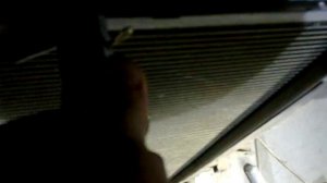 mitsubishi l200 снял радиатор