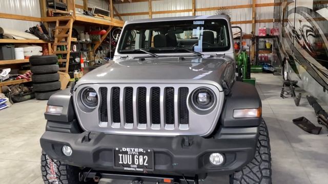Installing Oracle Oculus Bi-LED headlights on the Jeep! смотреть онлайн