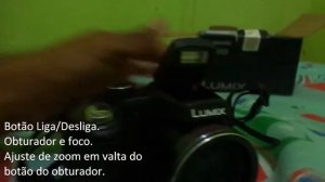 Minha câmera Lumix Panasonic