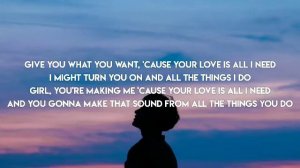 Lloyd - All I Need (Lyrics) (Cause your love is all I need)