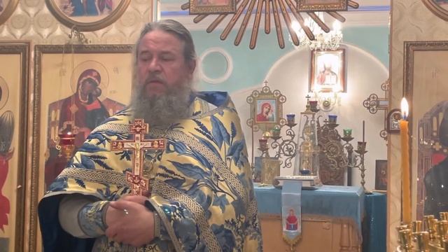 Неделя 11 по Пятидесятнице. Успение Пресвятой Богородицы. Протоиерей Сергий Кандыбин смотреть онлайн