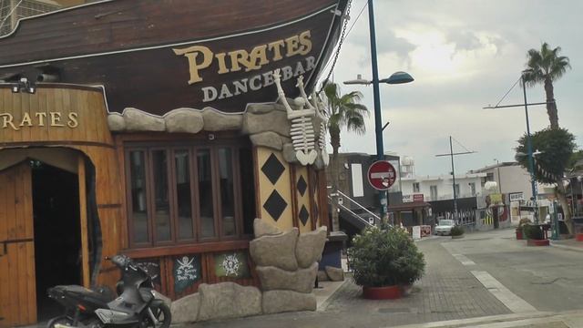 Айя-Напа, Кипр. Гуляем по центру / Ayia Napa Cyprus смотреть онлайн