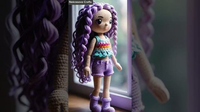 💕 AMAZING CROCHET DOLLS AMIGURUMI ♥️ ВЯЗАННЫЕ КУКЛЫ АМИГУРУМИ #crochet #crochetdoll #amigurumidoll