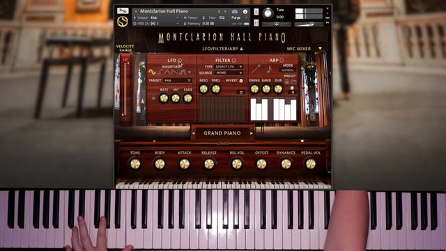 Montclarion Hall Grand Piano by Soundiron Walkthrough смотреть онлайн