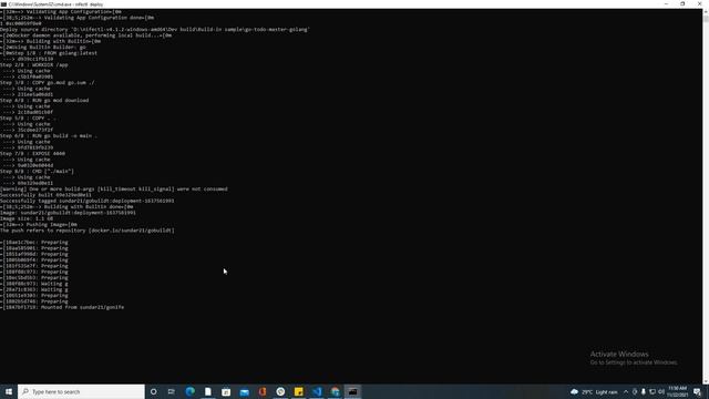 Golang Build In | Nifectl Demo | Todo List App смотреть онлайн