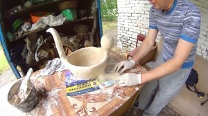 Садовый декор своими руками - самый простой способ.