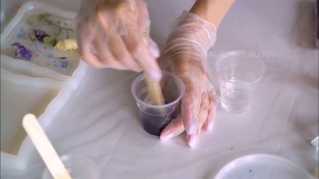 Природный мрамор из эпоксидной смолы смотреть онлайн