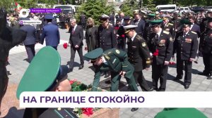Торжественный митинг ко Дню пограничника прошёл во Владивостоке