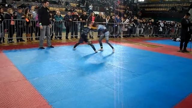 Курепкин Богдан. Вес 41 кг возраст 2006 гр. 1-ая схватка смотреть онлайн