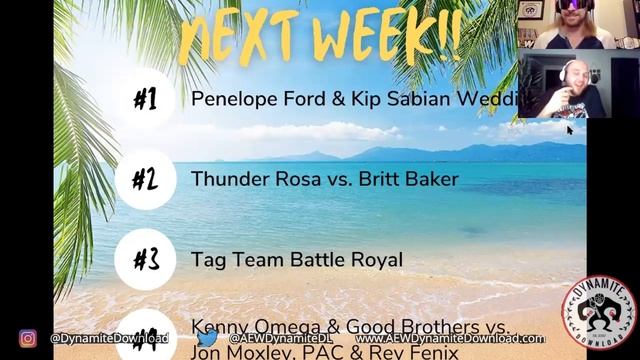 Dynamite Download Previews Beach Break! AEW Dynamite 2/3/21 Preview