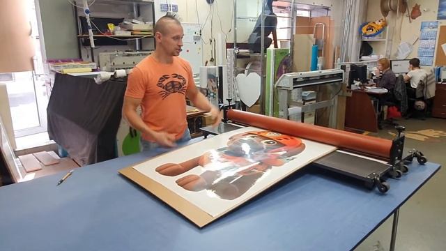 Делаем ростовую фигуру Зумы из Щенячьего патруля для нашего друга Марк Петровича смотреть онлайн