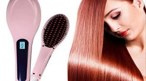 Электро расческа выпрямитель Fast Hair