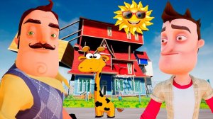 ШОУ ПРИВЕТ СОСЕД!СКАЗКА О ПТИЦЕ И ЖИРАФЕ!HELLO NEIGHBOR MOD KIT ПРОХОЖДЕНИЕ!ПРИКОЛЫ 2022!МУЛЬТФИЛЬМЫ