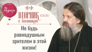 Учись жить красиво! Вторник с батюшкой. Беседа с прот. Андреем Лемешонком 02 января 2023 г. Стрим