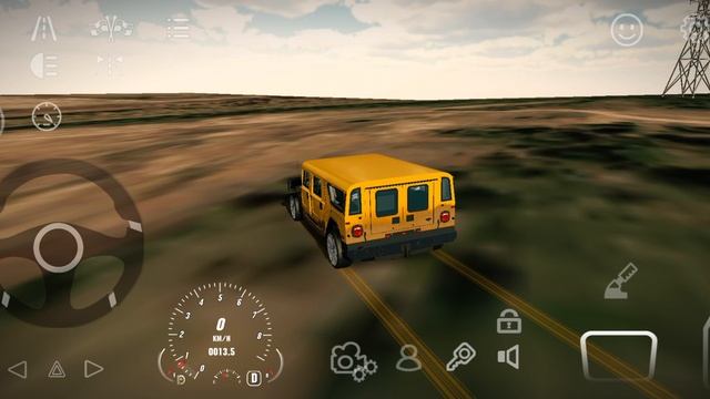 Offroading drive to world racing track hummer H2 jeep