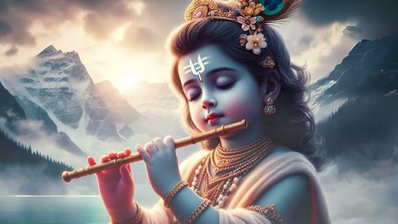 Харе Кришна маха-мантра в исполнении ребенка (Hare Krishna mahamantra -The child sings ) смотреть онлайн