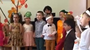 Песенка "Пожелтели листья вдруг- это осень". Праздник осени МАДОУ 59 г. Калининград , 2018г.
