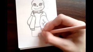 Как нарисовать Санса
из игры Undertale