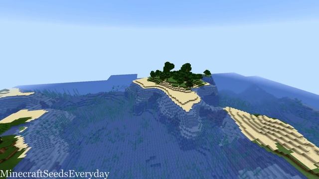 Minecraft Java 1.16.2 Seed: Island village + shipwreck at spawn and exposed stronghold in the ocean смотреть онлайн