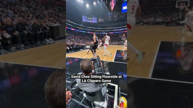 Owner Steve Ballmer and Artist David Choe: The Unexpected Duo Sitting Courtside!