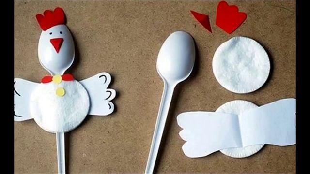 поделки из ватных дисков / поделки своими руками смотреть онлайн