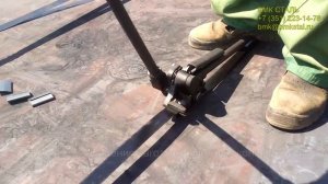 Упаковка листа 16Г2АФ, С440 металлической лентой