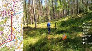 Спортивное ориентирование (headcam orienteering) - Белые Ночи 2022, Петяярви, классика - 26.06.2022