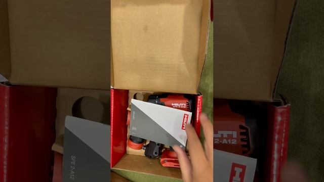 Hilti SFE 2-A12 new 5.1 brushless USA ?? lh 0962232180 #shortsvideo #diy #tool #hiltitools