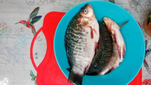 Как пожарить карасей без костей. /Жареная рыба. /Простой рецепт.