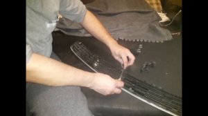 w203 как снять форсунки омывателя