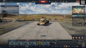 War Thunder.  Танковые реалистичные бои. Катаемся отрядом