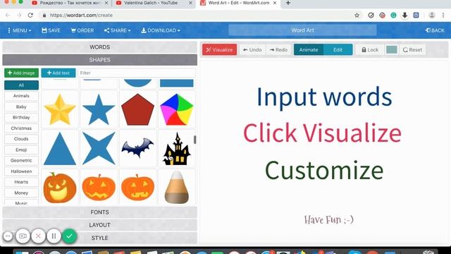 #Как сделать #облако #слов на #сервисе #WordArt | Ты можешь научиться! смотреть онлайн