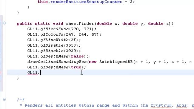 Minecraft Client Coding Tutorial #5 - Chest Finder (ChestESP) смотреть онлайн