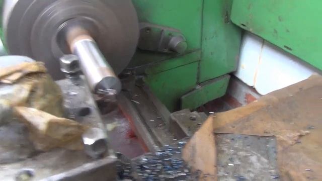 Моя первая стружка на 16К25 - 16К20 смотреть онлайн