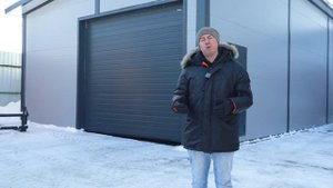 Ангар из сэндвич панелей под ключ | 7x25 М | Построили здание под производство
