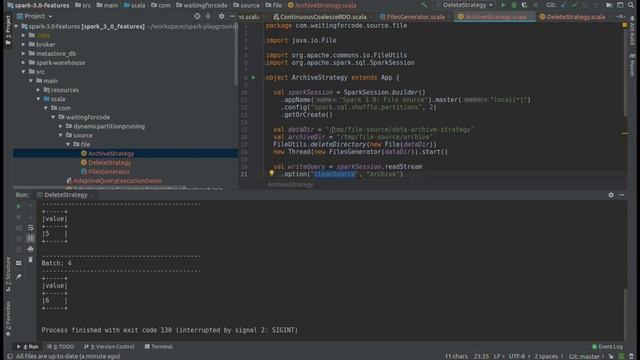 Apache Spark 3 and cleanSource option смотреть онлайн