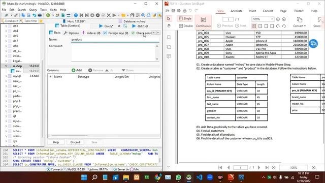 Java Institute Advanced Technology |  DBMS Day 2 Question Set 08