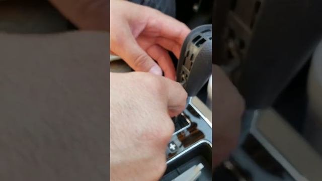 How to remove shift knob on 2011 Hyundai Santa-Fe