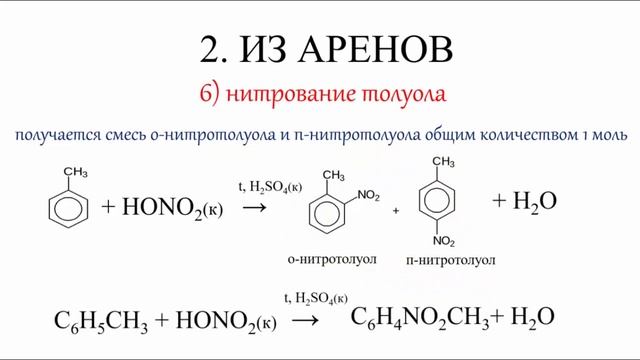 Нитросоединения. Получение. Все 10 реакций ЕГЭ..mp4