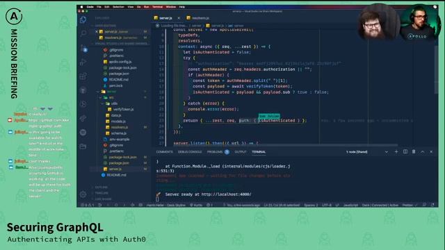 Securing GraphQL with Auth0 смотреть онлайн