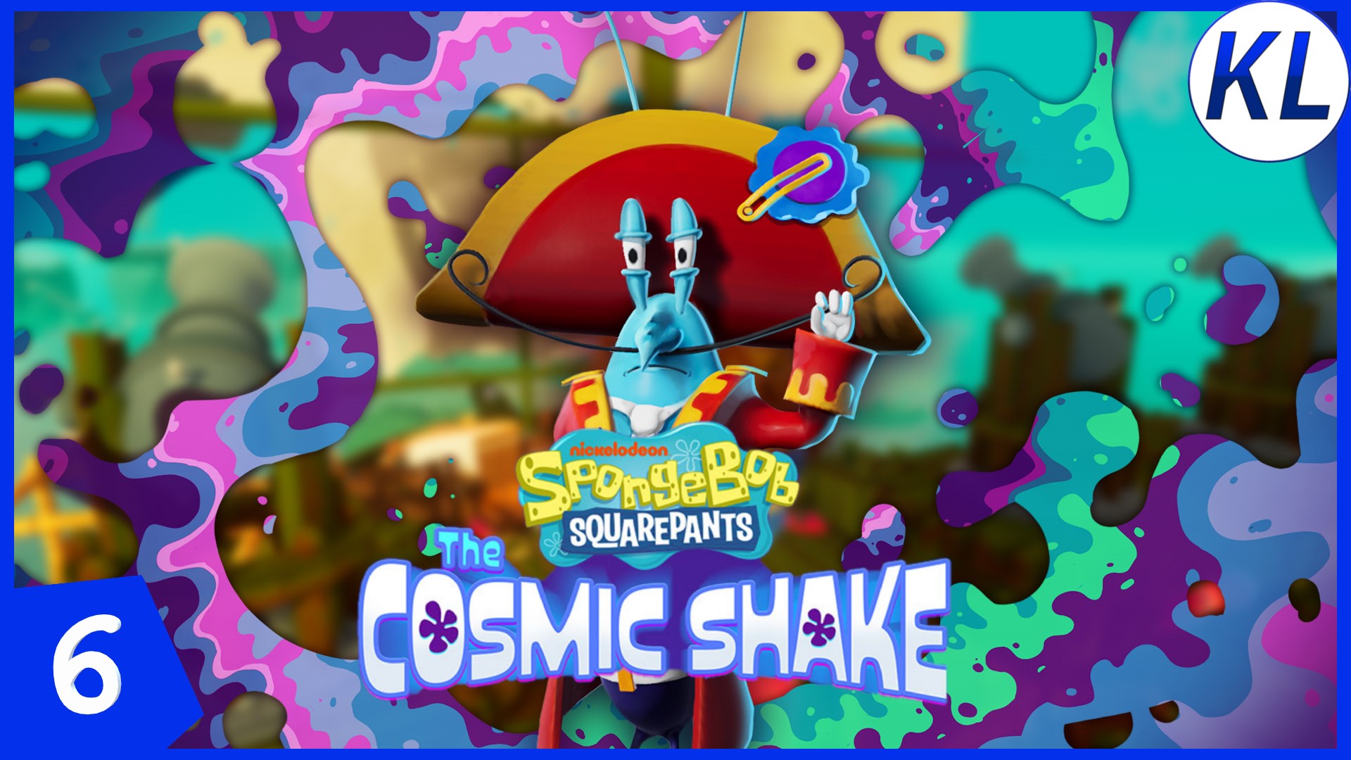 АДМИРАЛ КРЕВЕТКА! SpongeBob SquarePants: The Cosmic Shake #6 ПРОХОЖДЕНИЕ