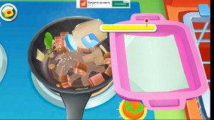?Ресторан Малыша Панды Вкусная еда для друзей малыша Панды| Мультик игра Видео для детей?#1