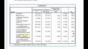 Multiple Regression (Marketing Research Module 4, Video 7)