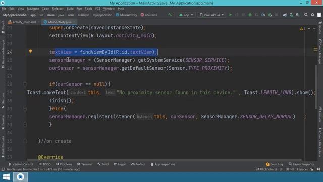 037 - Using the Proximity Sensor in Android Studio - Java - the easy way - complete app example смотреть онлайн
