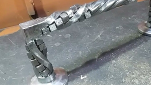 Простейший кузнечный прием